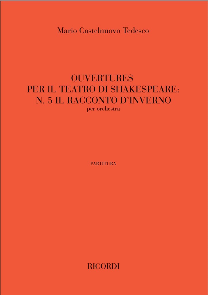Ouvertures Per Il Teatro Di Shakespeare